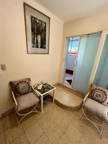 Χώρος καθιστικού στο B&B La Mendoza