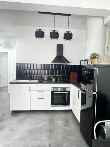 Kuchyň nebo kuchyňský kout v ubytování ElenaHost Style & Comfort 5