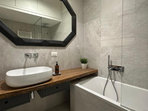 Koupelna v ubytování PrimoPiano Centro