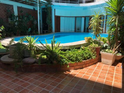 Swimmingpoolen hos eller tæt på Residencial Misky dreams