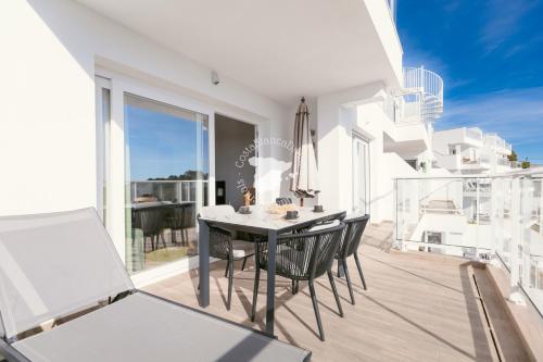 Balcon ou terrasse dans l'établissement CostaBlancaDreams Real Ifach Axan in Calpe