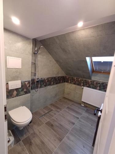 Koupelna v ubytování Haus Gera