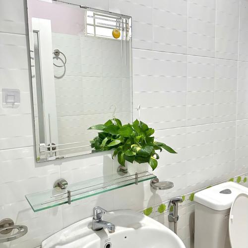 Phòng tắm tại One Room Homestay