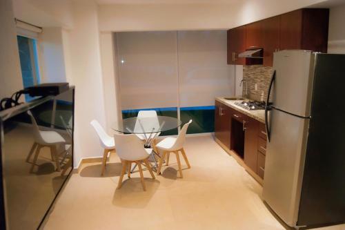 Dapur atau dapur kecil di Residencial HPC