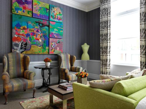 Un lugar para sentarse en Covent Garden Hotel, Firmdale Hotels