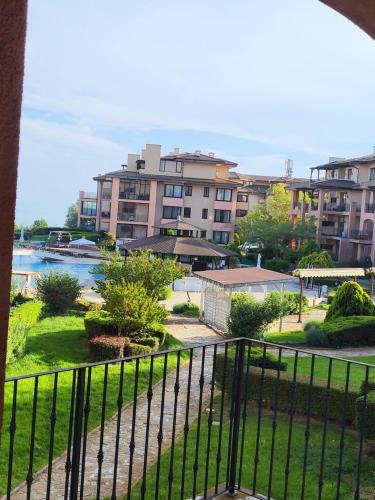 a view from the balcony of a apartment building at Kaliakria Resort "Sunnysky" in Topola