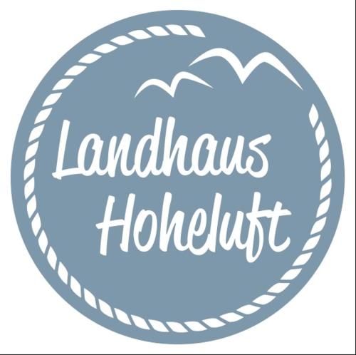 a blue emblem with the words lancashristshaughtrust at Landhaus Hohe Luft in Steinberg