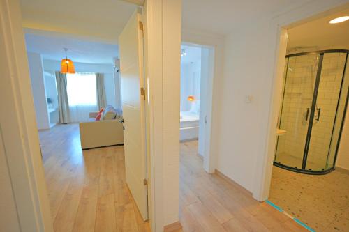 Koupelna v ubytování Aloha Suites