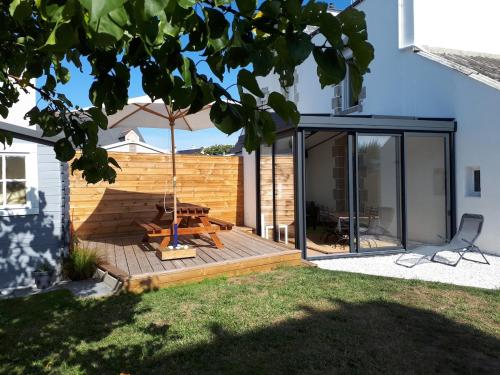 Maison de vacances centre bourg Plouhinec