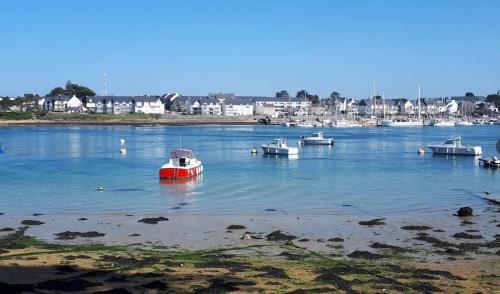 Photo de la galerie de l'établissement Maison de vacances centre bourg Plouhinec, à Plouhinec