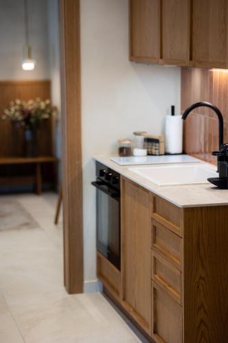 CENTAURO Prime Residenciesにあるキッチンまたは簡易キッチン
