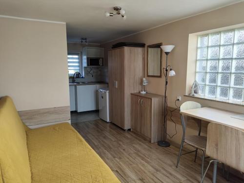 Η κουζίνα ή μικρή κουζίνα στο Apartamenty i pokoje u Kryni