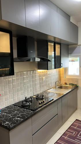 Una cocina o cocineta en Luxury Flat and Spectacular Views