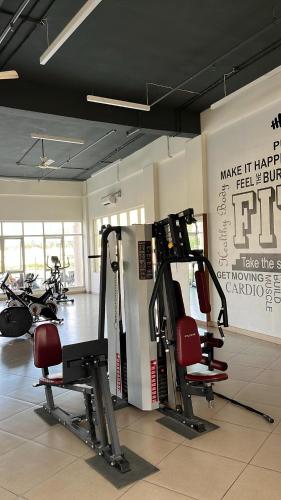 Gimnasio o equipo deportivo en Luxury Flat and Spectacular Views