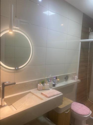 Ένα μπάνιο στο Casa Fernandes