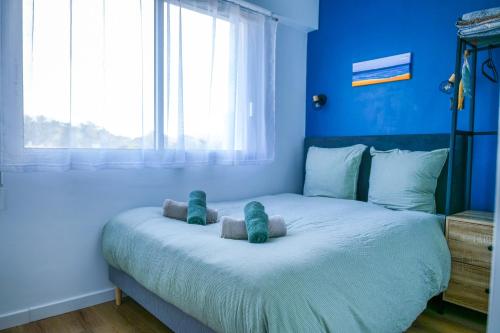 Bel appartement vue mer - quartier des Présidents - 5 personnes