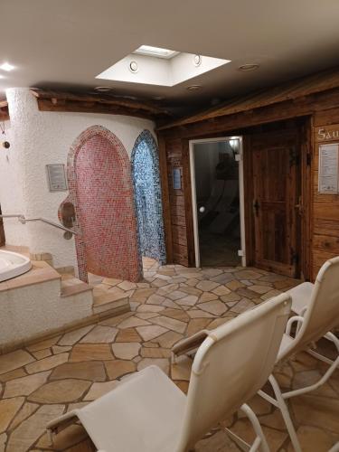 Posezení v ubytování Hotel Residence Rosa