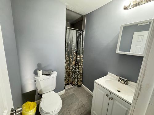 Ένα μπάνιο στο NICE 2-Bedroom Apartment in DC