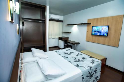 Katil atau katil-katil dalam bilik di Hotel 365