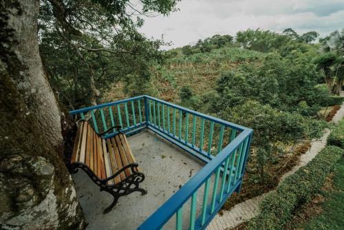 Μπαλκόνι ή βεράντα στο La Cabañita Farm Hotel