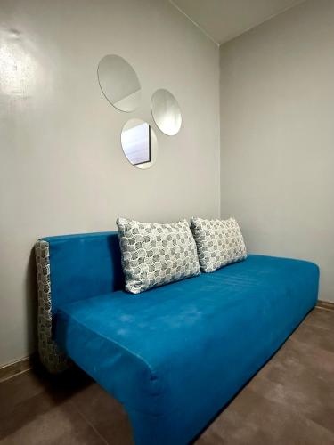 Χώρος καθιστικού στο Maxi studio & private parking included