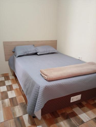 Postel nebo postele na pokoji v ubytování Pousada rancho 2d