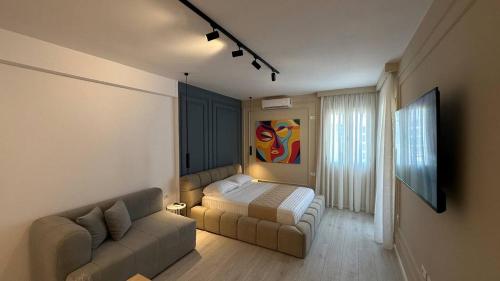 Llit o llits en una habitació de Beachside Oasis