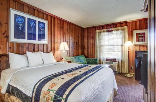 Katil atau katil-katil dalam bilik di Hancock Motel