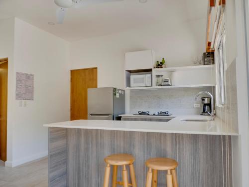 Dapur atau dapur kecil di Casa Las Olas