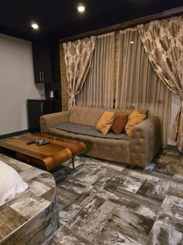 Χώρος καθιστικού στο KLC Apart Otel