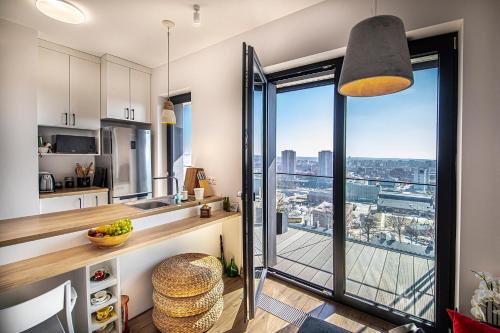 Panorama Penthouse - city center 100m2, fast wi-fi