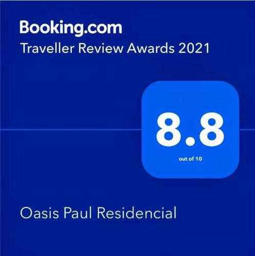 Oasis Paul Residencialに飾ってある許可証、賞状、看板またはその他の書類