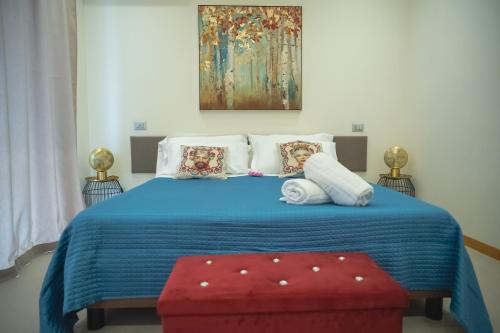 Ένα ή περισσότερα κρεβάτια σε δωμάτιο στο Aria Oasi Relax