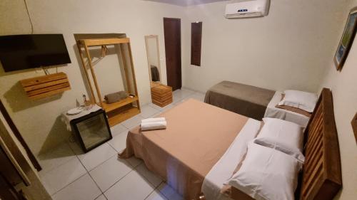 Katil atau katil-katil dalam bilik di Vila Matilde Und II