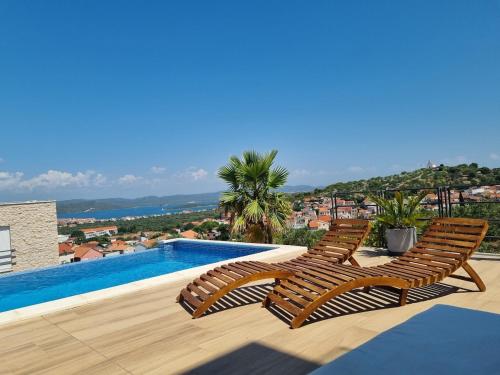 Murter best view villa, four bedrooms