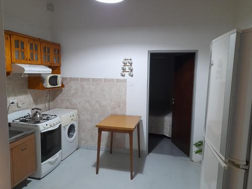 Dapur atau dapur kecil di Alojamiento Don Justo