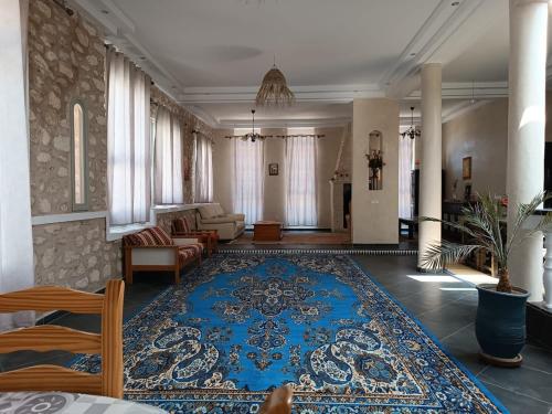 Posezení v ubytování Villa La Palmeraie, Essaouira