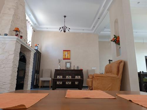 Posezení v ubytování Villa La Palmeraie, Essaouira