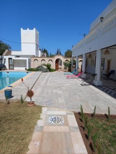 Bazén v ubytování Villa La Palmeraie, Essaouira nebo v jeho okolí