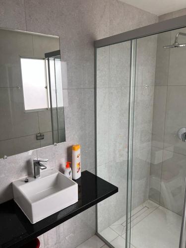 Koupelna v ubytování Moderno y hermoso departamento en la mejor zona de Santa Cruz