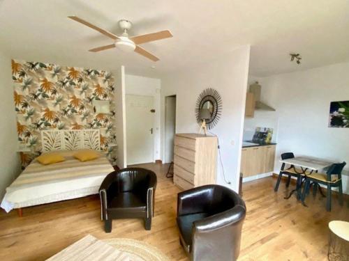 Charmant studio 3* avec balcon et wifi proche des thermes - FR-1-703-210