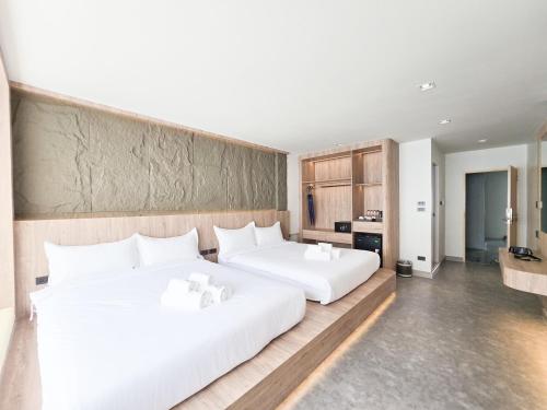 Ascella Bangkok Hotelにあるベッド