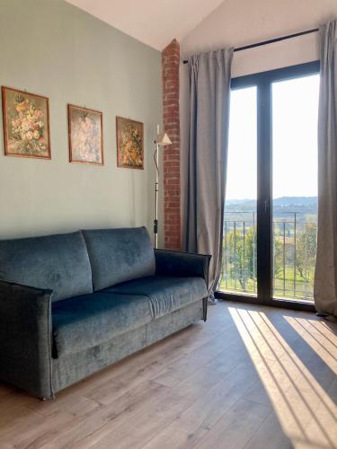 Posezení v ubytování Casapaletti Country House