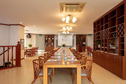Posezení v ubytování V-Tower Hanoi Serviced Apartment