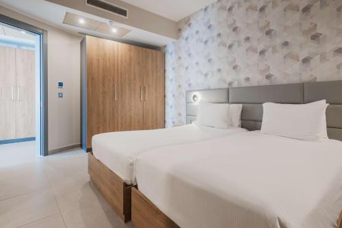 Cama o camas de una habitación en DoubleTree by Hilton Malta