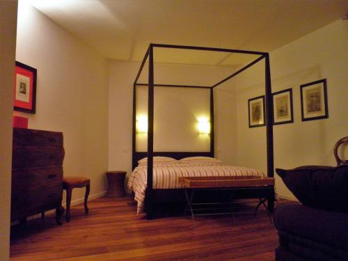 Katil atau katil-katil dalam bilik di La Piazzetta di Canale B&B