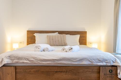 Katil atau katil-katil dalam bilik di Residence Požega