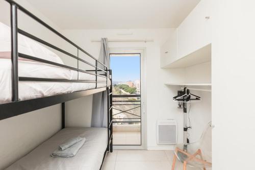Cannes Beach - Vue Mer-Plage-Piscine-Clim-Wifi