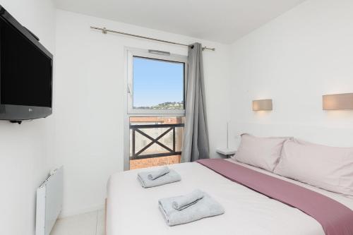 Cannes Beach - Vue Mer-Plage-Piscine-Clim-Wifi