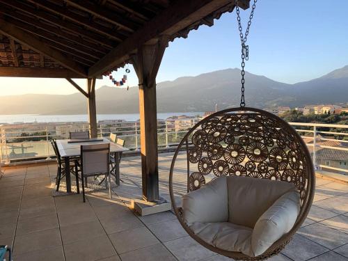 Appartement avec vue panoramique sur le Golf de Propriano